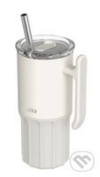 Nerezový termohrnček so slamkou Umi Ivory 720 ml