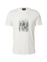ARMANI EXCHANGE Majica  svijetloplava / siva / crna / prljavo bijela