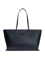 Tommy Jeans Shopper torba 'Essential Textured Logo Tote'  crna