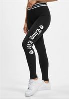 Women's Thug Life Dessa Leggings - Black/White