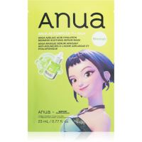 Anua K-Pop Demon Hunters Azelaic Acid Hyaluron Redness Soothing Serum Mask заспокійлива косметична марлева маска зі зволожуючим ефектом 23 мл