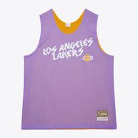 Mitchell & Ness NBA Team Glory Reversible Mesh Lakers Top - Pánske - Dres Mitchell & Ness - Fialové - TP10120-LALPURP - Veľkosť: M