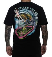 Herren T-Shirt - SULLEN - GRIM RIPPER - JET BLACK M