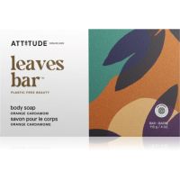 Attitude Leaves Bar Body Soap Feinseife für den Körper Orange Cardamom 113 g