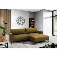 MID.YOU ROHOVÁ SEDAČKA, textil, žltá