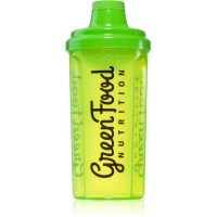 GreenFood Nutrition Shaker športni shaker Transparent Green 500 ml