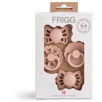FRIGG Baby's First Pacifier​ Floral heart пустушка Blush
