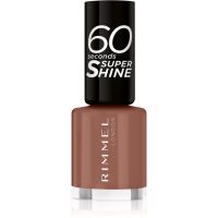 Rimmel 60 Seconds Super Shine Nagellack Farbton 101 Taupe Throwback 8 ml