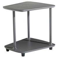 Xora PRÍRUČNÝ STOLÍK, sivohnedá