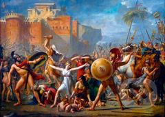 Jacques-Louis David - The Intervention of the Sabine Women, 1799 - puzzle z kategorie Umělecké