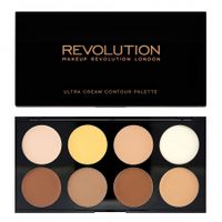 REVOLUTION кремообразна палитра контури за лице - Ultra Cream Contour Palette