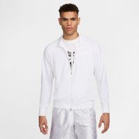 Nike Dri-FIT Kobe Basketball Jacket White - Pánske - Bunda Nike - Biele - FZ0936-100 - Veľkosť: M