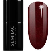 Semilac UV Hybrid X-Mass géles körömlakk árnyalat 306 Divine Red 7 ml