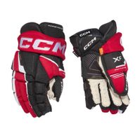 Rukavice CCM Tacks XF SR, Senior, 13",  čierna-červená- biela
