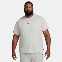 Nike Sportswear Premium Essentials Sustainable Tee Heather Grey - Pánske - Tričko Nike - Sivé - DO7392-063 - Veľkosť: L