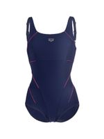 ARENA Kupaći kostim za oblikovanje 'SHAPEWEAR JEWEL LOW C-CUP'  tamno plava / taupe siva / svijetloroza