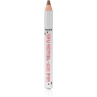 Benefit Gimme Brow+ Volumizing Pencil Mini vodeodolná ceruzka na obočie pre objem odtieň 4 Warm Deep Brown 0,6 g