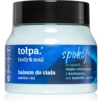 Tołpa Body & Soul Calm зволожуючий бальзам для тіла має заспокійливі властивості 250 мл