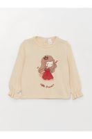 LC Waikiki Crew Neck Long Sleeve Baby Girl Sweater