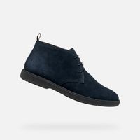 Dark blue men's ankle boots Geox Spherica EC17 - Men's