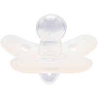 Canpol babies 100% Silicone Soother 0-6m Symmetrical duda White 1 kos