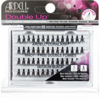 Ardell Double Up Csomómentes elválasztott szempillák méret Medium Black