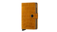 Secrid Miniwallet Cleo Ochre-Brown Unisex - Peňaženka Secrid - Hnedá - MCl-Brown-One-size - Size: One size