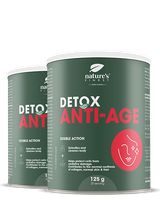 Detox Anti-Age 1+1 GRATIS | Ljepota & Anti-Aging napitak | Zamjena za kolagen | Vitamini za nokte & kosu | Protiv bora | Prirodno | 250g