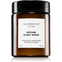 Vila Hermanos Apothecary Vetiver & Salt Wood lumânare parfumată 120 g