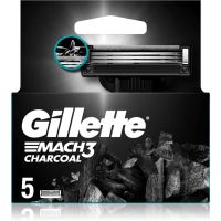 Gillette Mach3 Charcoal Резервни остриета 5 бр.