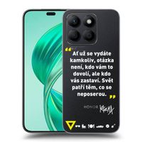 Silikónový prehľadný obal pre Honor X8b - Kazma - SVĚT PATŘÍ TĚM, CO SE NEPOSEROU