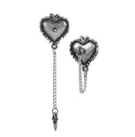 kolczyki ALCHEMY GOTHIC - Witches Heart