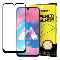 3D kaljeno steklo Samsung Galaxy M30 črno