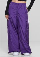 Women's Ripstop Double Cargo Pants - Purple