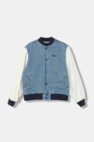 Detská bunda bomber Vans Denim Baseball Jacket