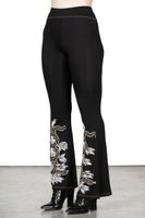 KILLSTAR - Damenleggings - Serpent's Trick Bootcut - Schwarz XL
