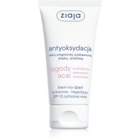 Ziaja Jagody Acai krem na dzień ochronno - łagodzący SPF 10 50 ml