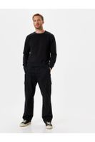 Koton Basic Sweater Crew Neck Long Sleeve Cotton