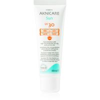 Synchroline Aknicare Sun Schutzcreme für fettige Haut mit Neigung zu Akne SPF 30 50 ml
