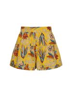 Elsie Printed Cotton Shorts