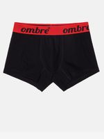 Ombre Clothing Boxer-Shorts Schwarz