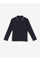 LC Waikiki Lw - Polo Neck Basic Long Sleeve Boy T-Shirt