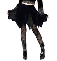 spódnica damska KILLSTAR - Lester Velvet - Blue S