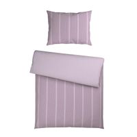 Bio:Vio OBOJSTRANNÁ POSTEĽNÁ BIELIZEŇ, renforcé, hnedofialová, 140/200 cm