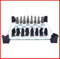 Schach Vampire and Werewolf - BESCHÄDIGT