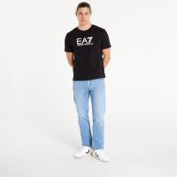 Koszulka EA7 Emporio Armani Train Visibility M Tee Ss St Black / Cream XL
