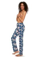 Women's pyjama pants Cornette 690/29 665701 S-2XL navy blue