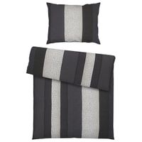 Dieter Knoll POSTEĽNÁ BIELIZEŇ, satén, antracitová, 140/200 cm