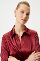 Koton Women's Burgundy Blouse