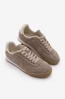 Marjin Women's Sneaker Suede Sneakers Cerile Mink Suede